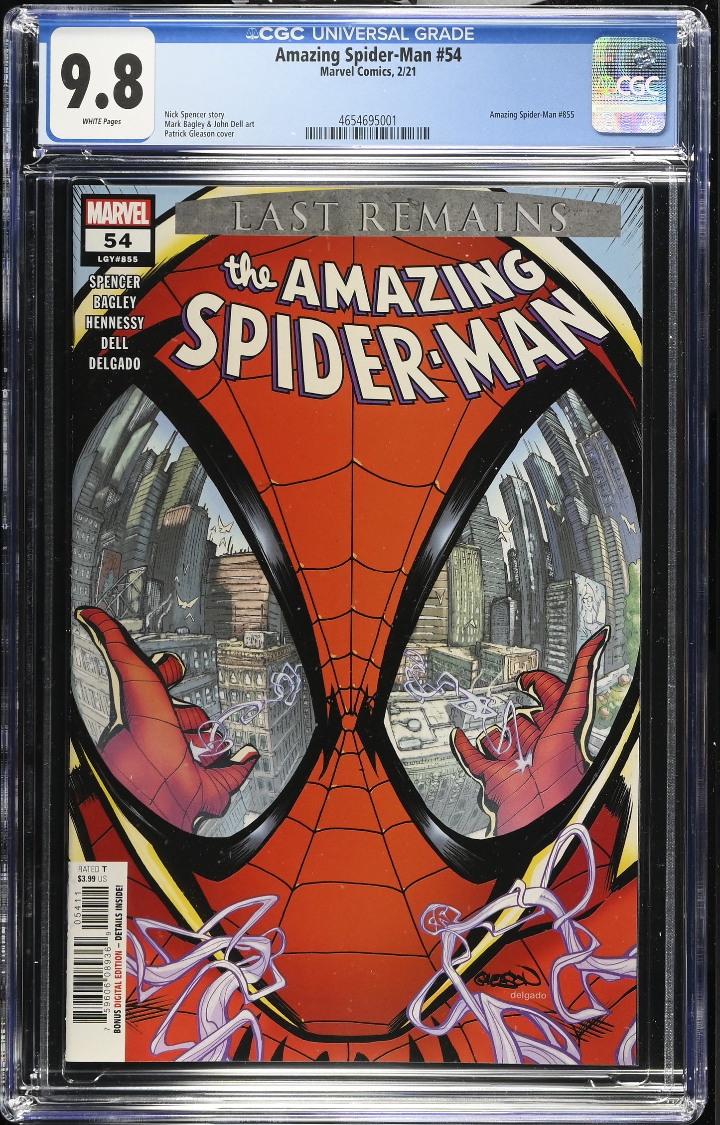 Amazing Spider-Man #54 CGC 9.8 (Marvel Comics, 2/21)