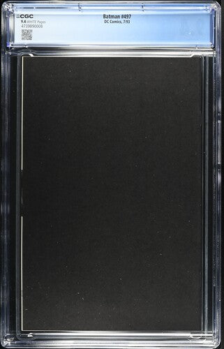 BATMAN #497 DC 7/1993 CGC 9.4 KNIGHTFALL 11 Bane Breaks Batman's Back LOOK!!