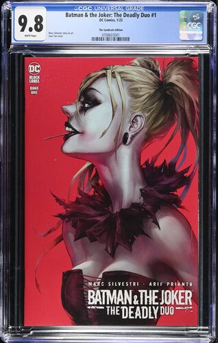 Batman & The Joker: The Deadly Duo #1 - Ivan Tao - Exclusive Trade CGC 9.8