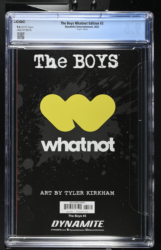 The Boys 3 Whatnot Edition Virgin CGC 9.6