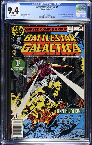 Marvel Comics Battlestar Galactica TV Adaptation Issue #1 CGC 9.4