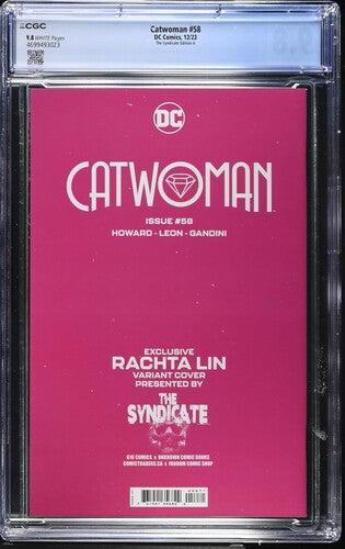 Catwoman #58 SYNDICATE.B CGC 9.8 2023