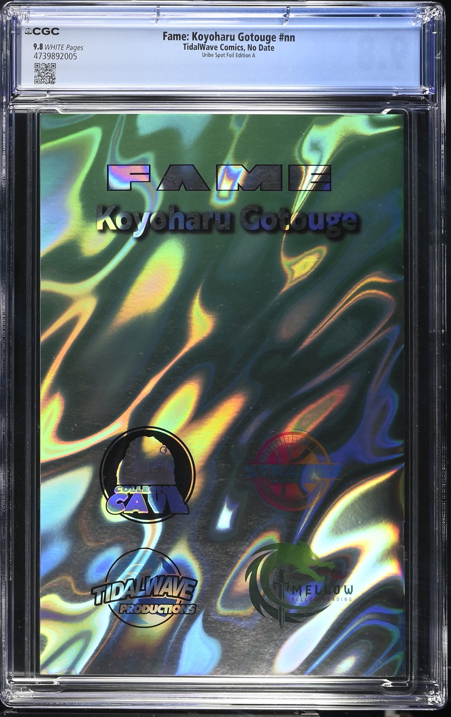 NYCC 2025 Fame: Koyoharu Gotouge "Demon Slayer Uribe Foil CGC 9.8