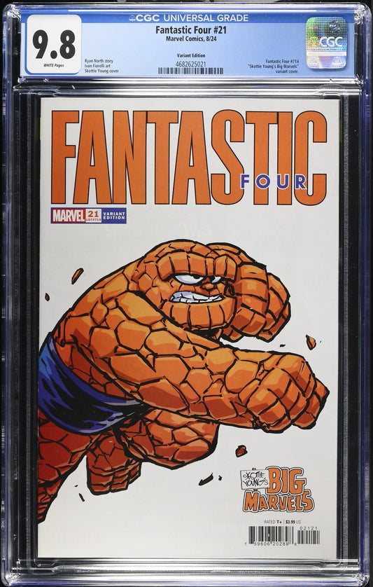 Fantastic Four 21 8/24 Marvel Comics Variant Edition CGC 9.8