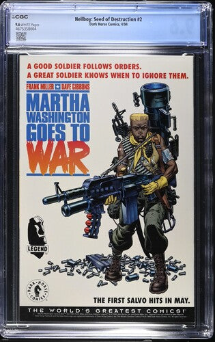 Hellboy: Seed of Destruction #2, CGC 9.6, Dark Horse, April 1994