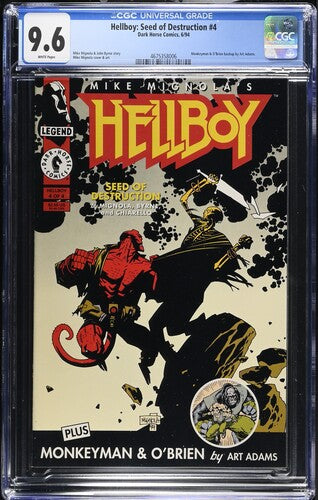 Hellboy: Seed of Destruction #4, CGC 9.6, Dark Horse, May 1994