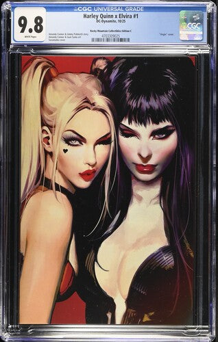 ELVIRA HARLEY QUINN 1 SOZOMAIKA NYCC EXCLUSIVE VIRGIN LTD CGC 9.8
