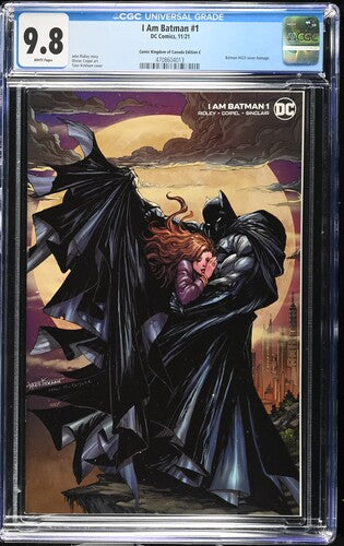 I AM BATMAN # 1 - TYLER KIRKHAM Variant - Batman #423 Homage - CGC 9.8 Edition C