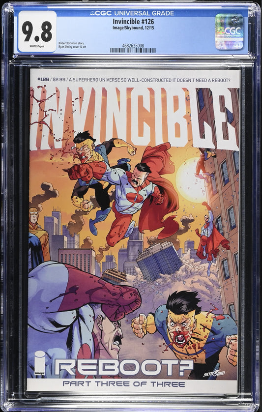 Invincible 126 12/15 Image/Skybound CGC 9.8