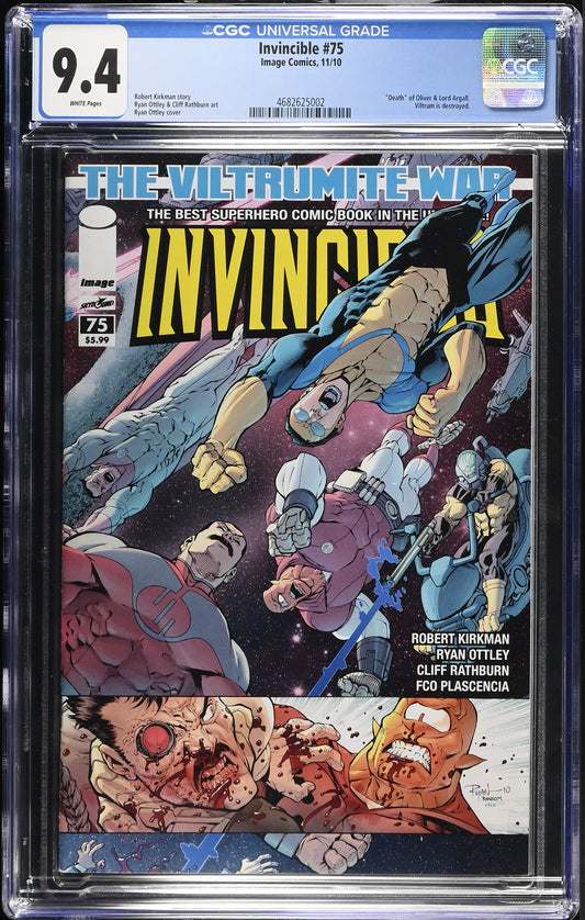 Invincible #75 - Image Comics 11/10 - CGC 9.4