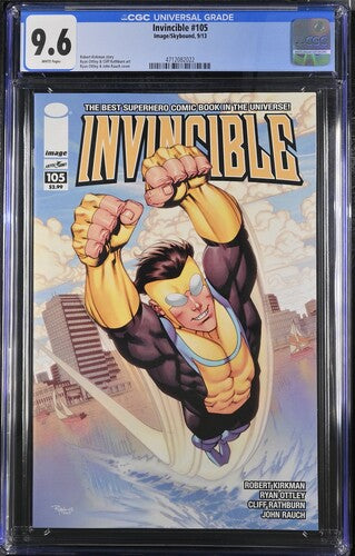 Invincible #105 Image/Skybound, 9/13 CGC 9.6