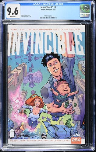 Invincible 118, Cgc 9.6, Image/Skybound, 03/2015