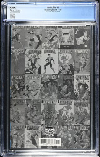 Invincible #1 Reprint CGC 9.6 Local Comic Shop Day Edition 2020 Gold Foil Cover