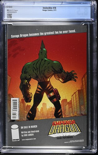 Invincible #78 - 3/11 - CGC 8.5