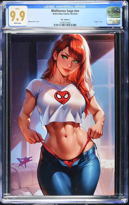 2024 MULTIVERSE SAGA MARY JANE COSPLAY NICE DHAXINA VIRGIN CGC 9.9