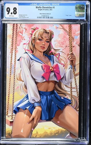 Waifu Chronicles #1 CGC 9.8 Moon Makima Sailor Moon Cosplay Katya Sinyukhina LTD