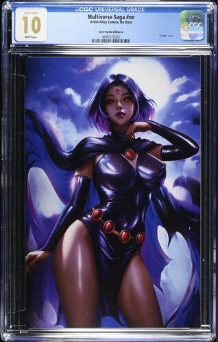 Multiverse Saga Raven Cosplay Graded Cgc 10 Comic New Slab