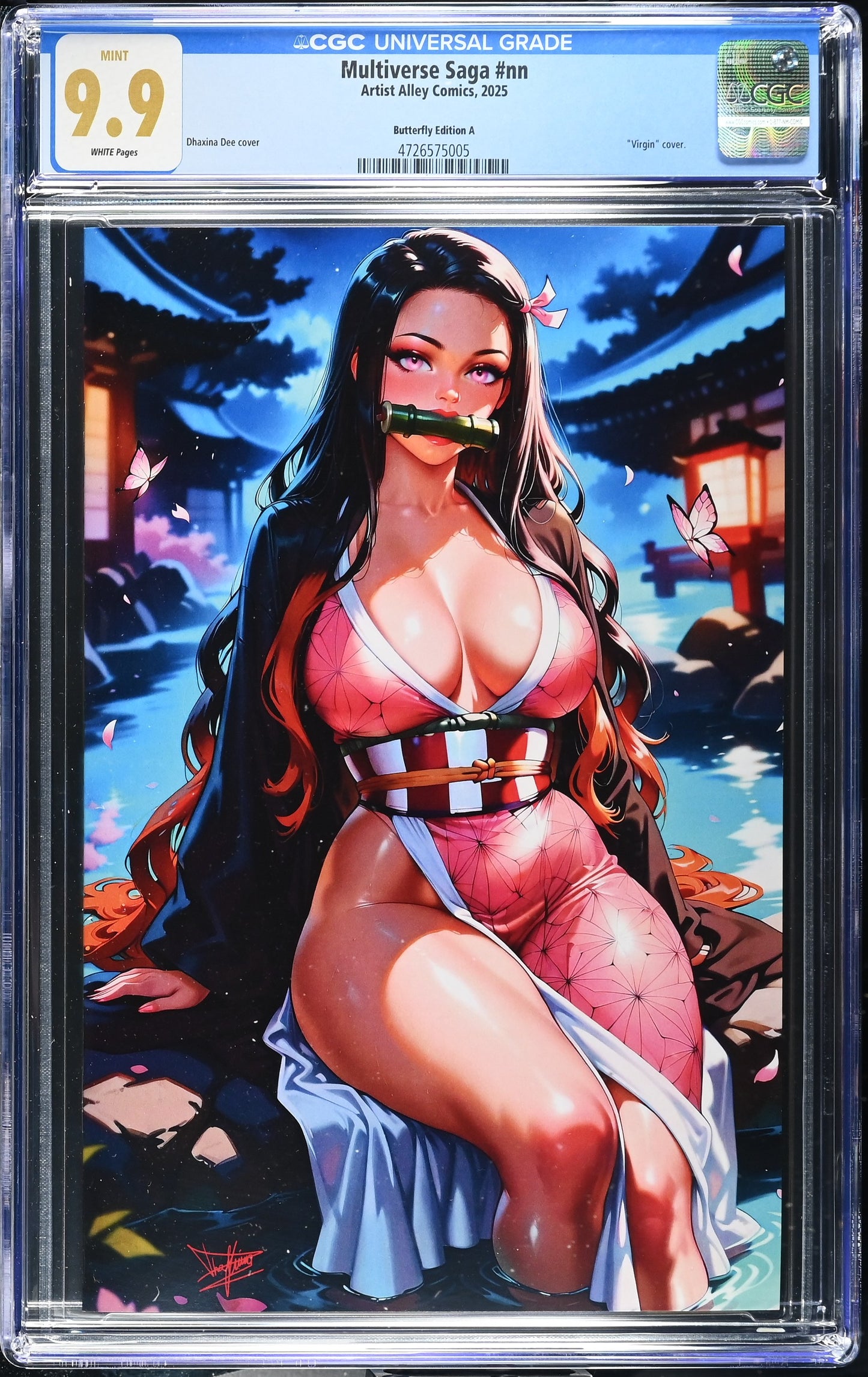 Artist Alley Comics Multiverse Saga #1 Nezuko Cosplay Demon Slayer CGC 9.9
