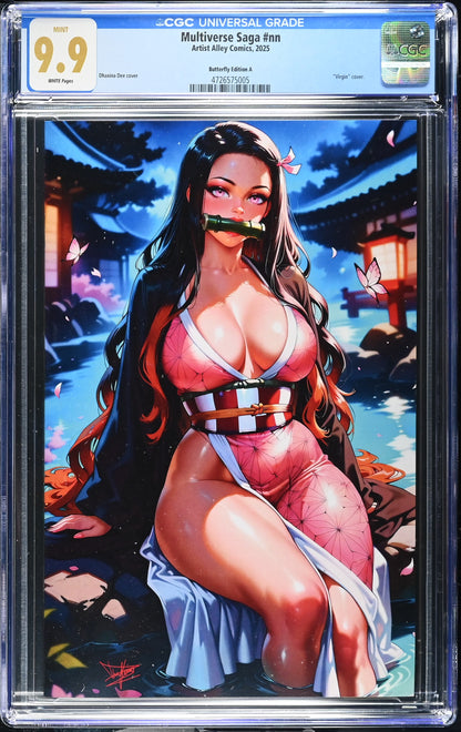 Artist Alley Comics Multiverse Saga #1 Nezuko Cosplay Demon Slayer CGC 9.9