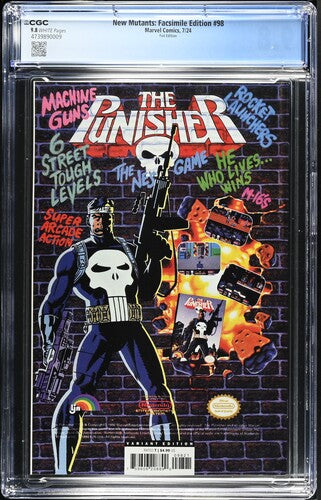 New Mutants #98 Facsimile FOIL Edition CGC 9.8 (Marvel Comics 2024)