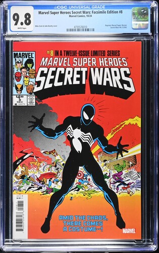 Marvel Super Heroes Secret Wars: Facsimile Edition #8 CGC 9.8