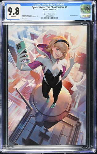 Spider-Gwen Ghost-Spider #3 CGC 9.8 Ejikure Exclusive Virgin Variant Marvel