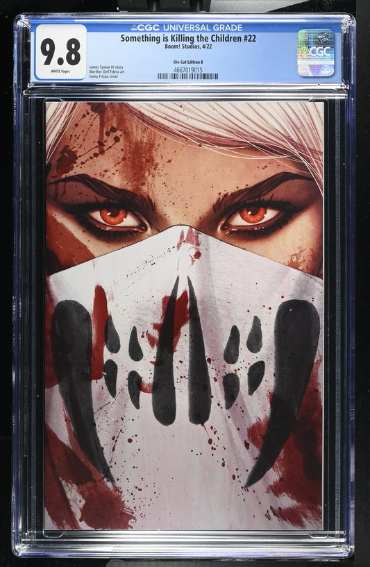 Something Is Killing the Children #22 Frison Bloody Die-Cut CGC 9.8