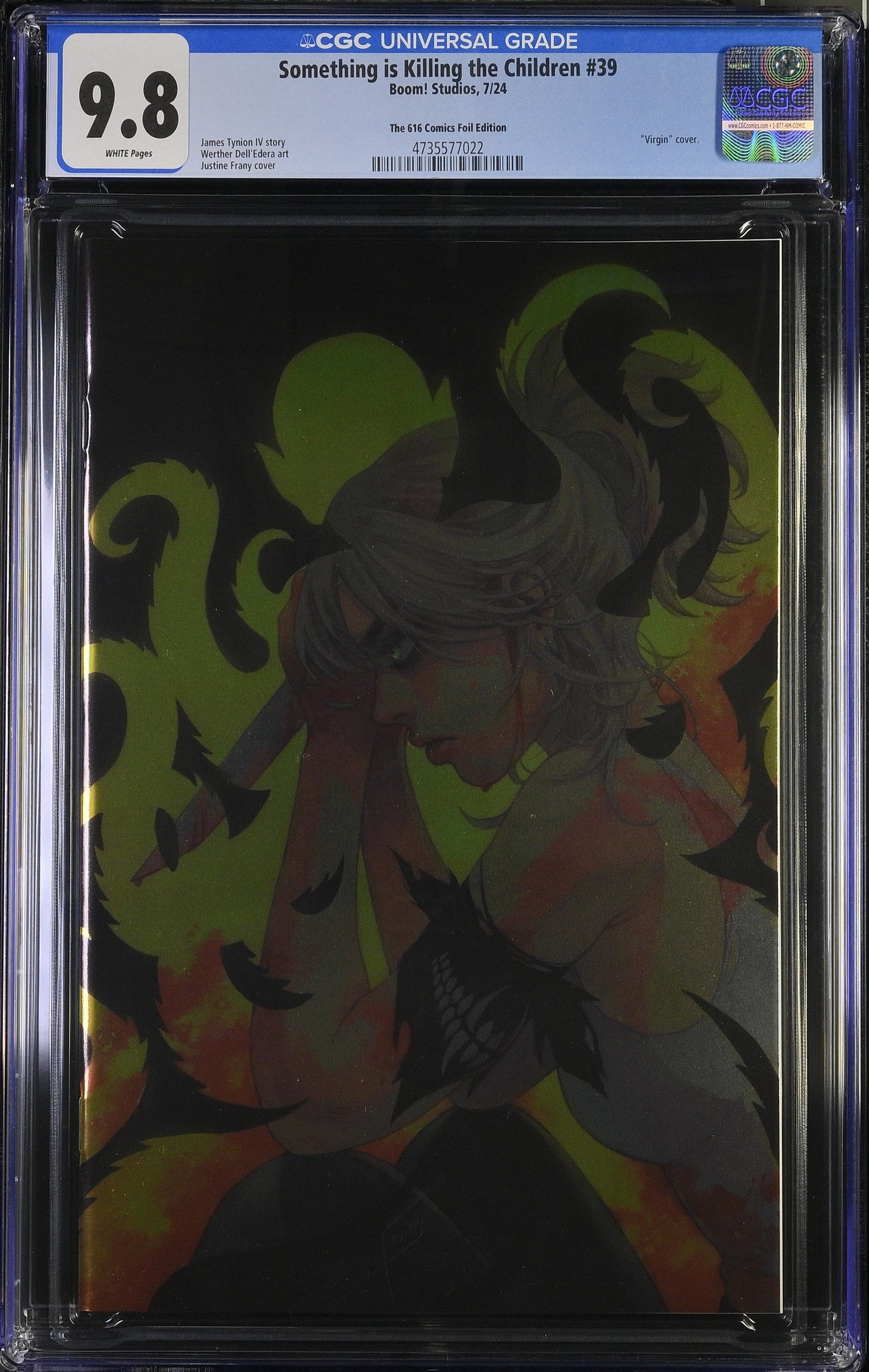 Something is Killing the Children #39 Justine Frany Ltd. 500 CGC 9.8