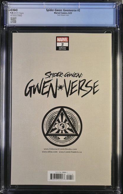 Spider-Gwen: Gwenverse #2 Virgin Variant CGC 9.8