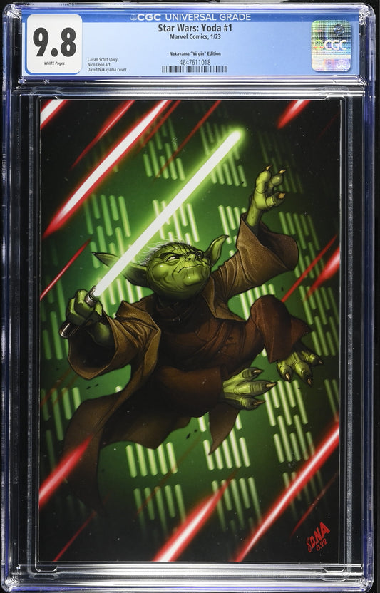 Star Wars Yoda #1 Nakayama Virgin Variant CGC 9.8