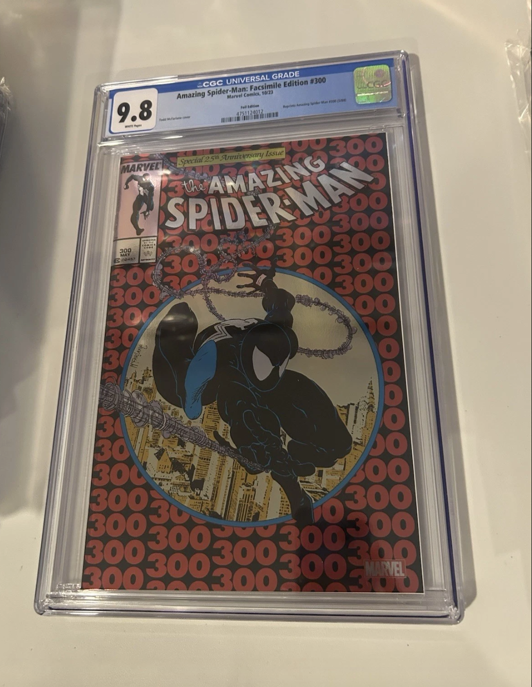Amazing Spider-Man: Facsimile Edition #300 CGC 9.8 Foil Edition 10/23