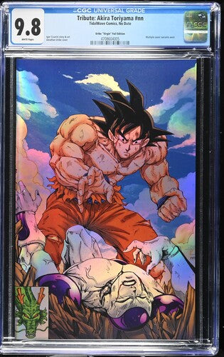 NYCC 2025 Excl Tribute Toriyama ASM 316 Homage Virgin Foil CGC 9.8