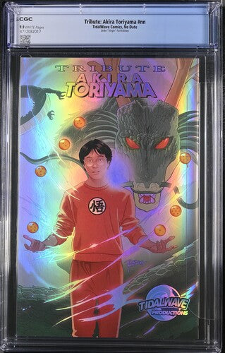 NYCC 2025 Excl Tribute Toriyama ASM 316 Homage Virgin Foil CGC 9.9