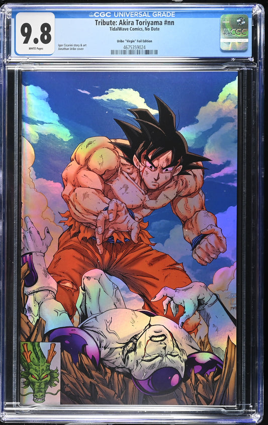 NYCC 2025 Excl Tribute Akira Toriyama ASM 316 Homage Virgin Foil CGC 9.8