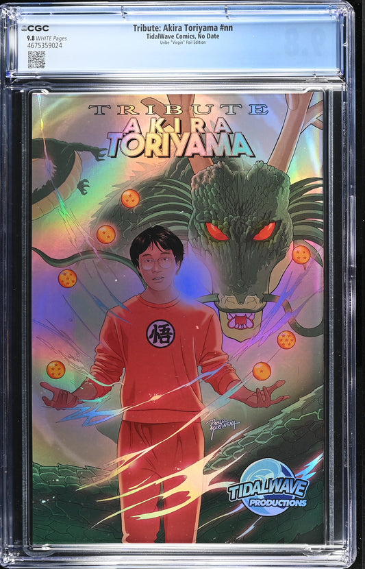 NYCC 2025 Excl Tribute Akira Toriyama ASM 316 Homage Virgin Foil CGC 9.8
