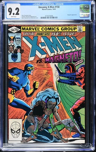 Uncanny X-Men #150 CGC 9.2 1981 Marvel Comics Magneto App