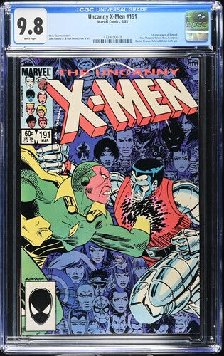 Uncanny X-Men #191 (1985) CGC 9.8 *KEY 1st app of Nimrod!
