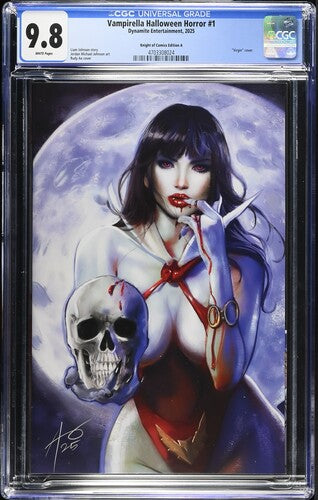 Vampirella Halloween Horror 1 CGC 9.8 White Pages (Iconic Rudy Ao Cover)