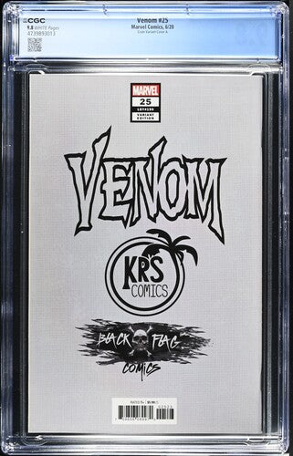 VENOM #18 - CGC 9.8 CLAYTON CRAIN VARIANT COVER!