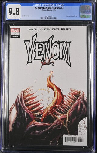 Venom #3 Facsimile 1st Appearance Knull Marvel Comics CGC 9.8
