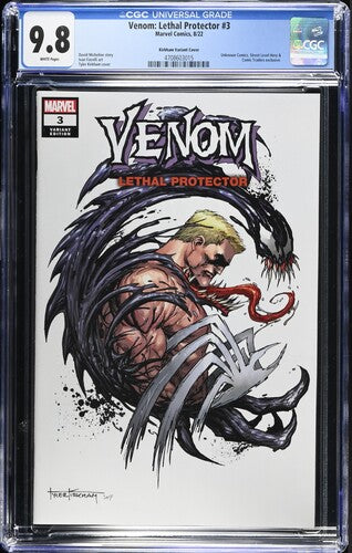 Venom: Lethal Protector #3 Kirkham Cover (2022) CGC 9.8