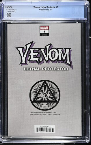 Venom: Lethal Protector #3 Kirkham Cover (2022) CGC 9.8