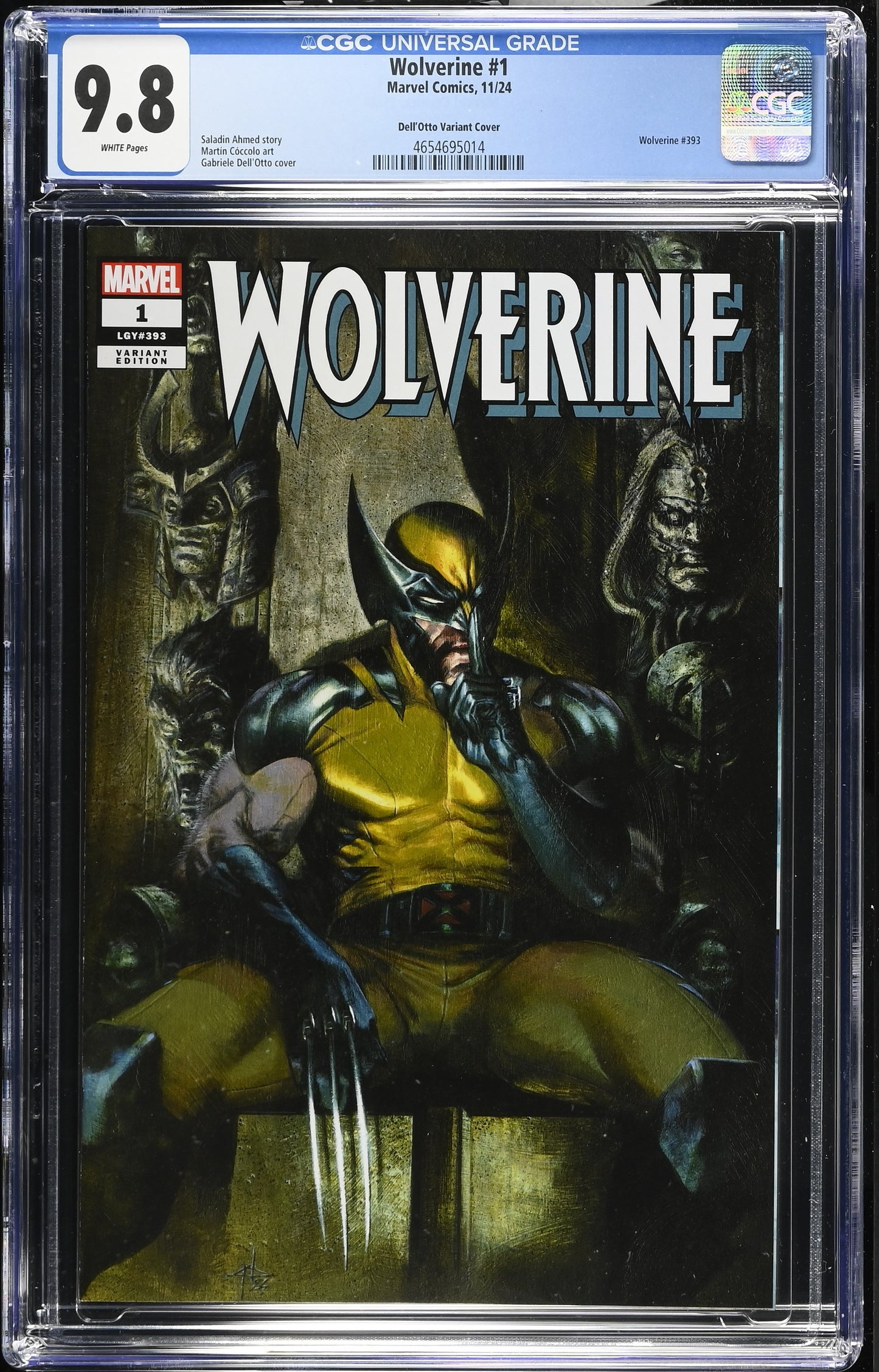 Wolverine #1 Dell'Otto Trade Variant CGC 9.8
