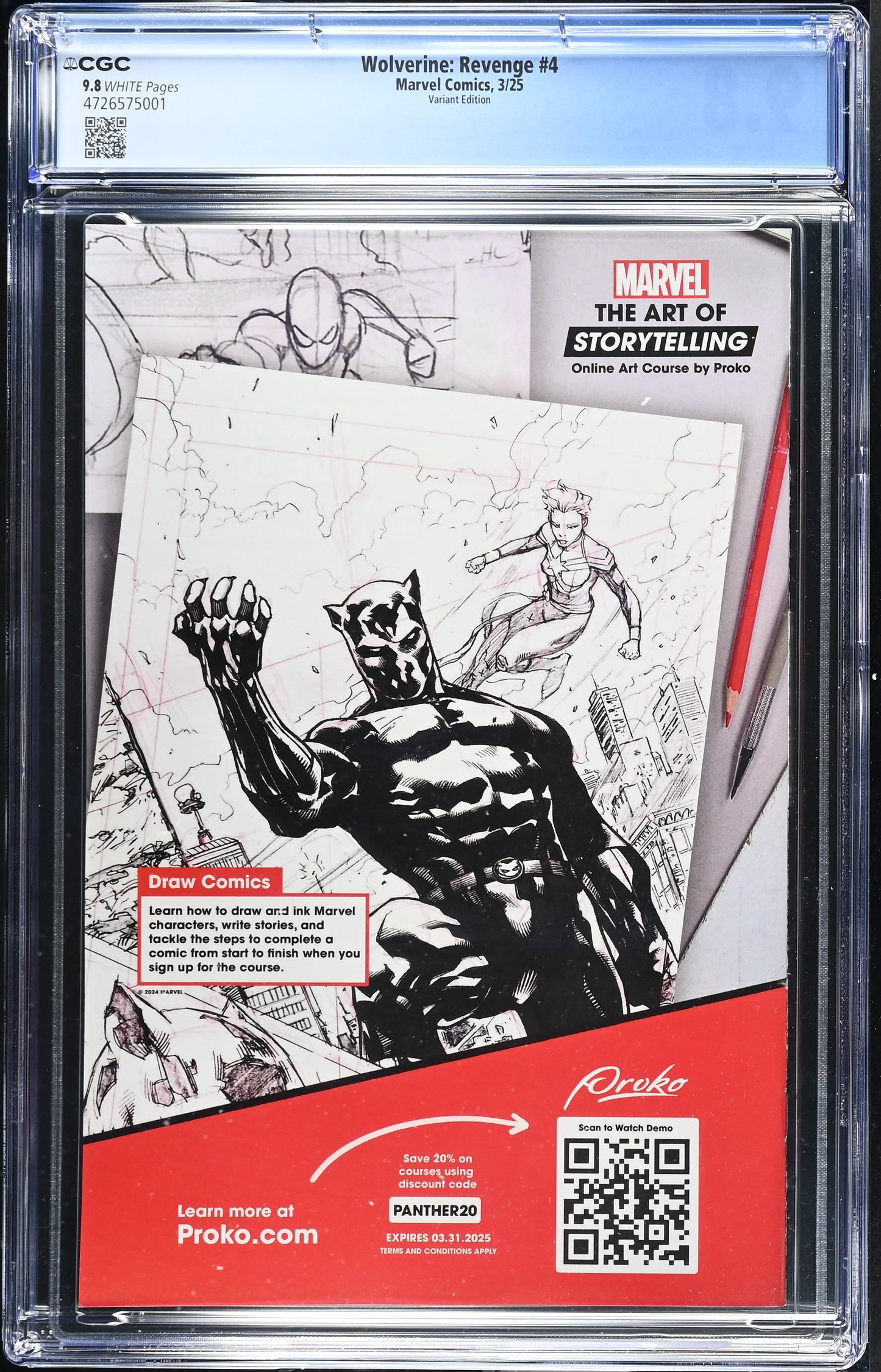 Wolverine Revenge #4 CGC 9.8