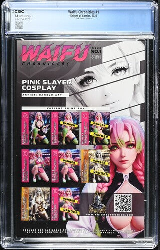Waifu Chronicles #1 Pink Slayer "Mitsuri Kanroji" Cosplay by Danejo CGC 9.8