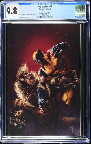 Wolverine #48 CGC 9.8 (2024) - Sabretooth - Mastrazzo Virgin Edition