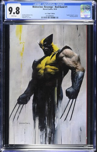 Wolverine: Revenge Red Band #1 Exclusive Puppetter Lee Variant CGC 9.8
