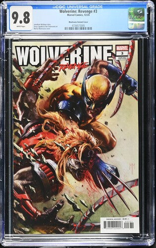 WOLVERINE REVENGE #3 MASTRAZZO VARIANT MARVEL (2024) COLOSSUS OMEGA RED CGC 9.8