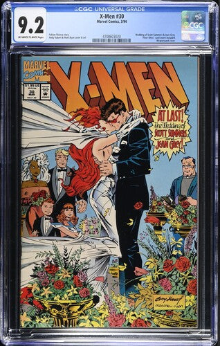 X-MEN #30 CGC 9.2 - 1994 Marvel At Last The Wedding of Scott Summers & Jean Grey