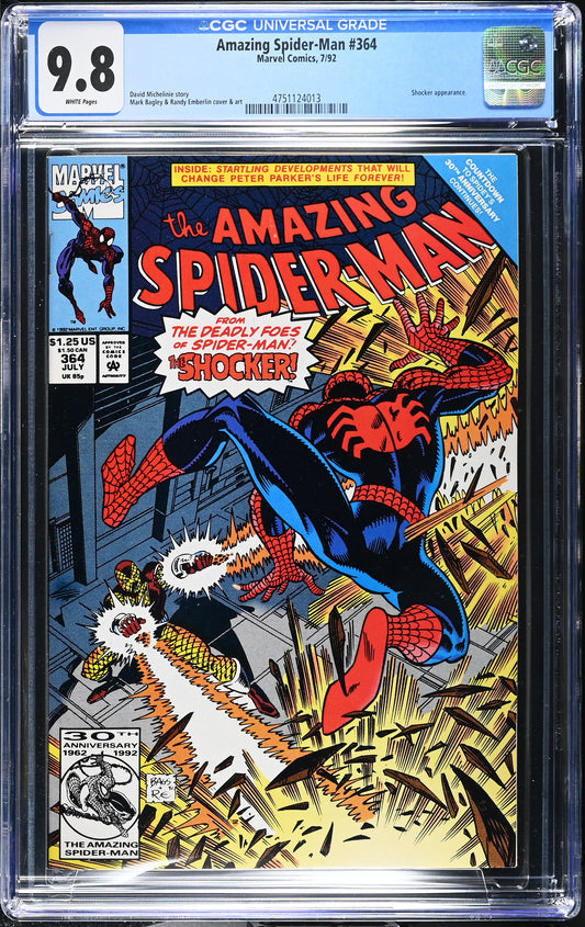 Amazing Spider-Man #364 CGC 9.8